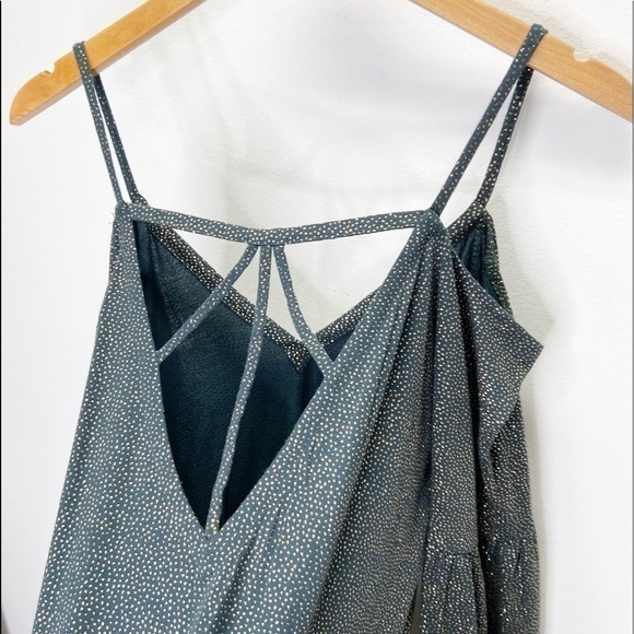 Chaser Glitter Flounce Top Bell Sleeves Sz S - Picture 6 of 11